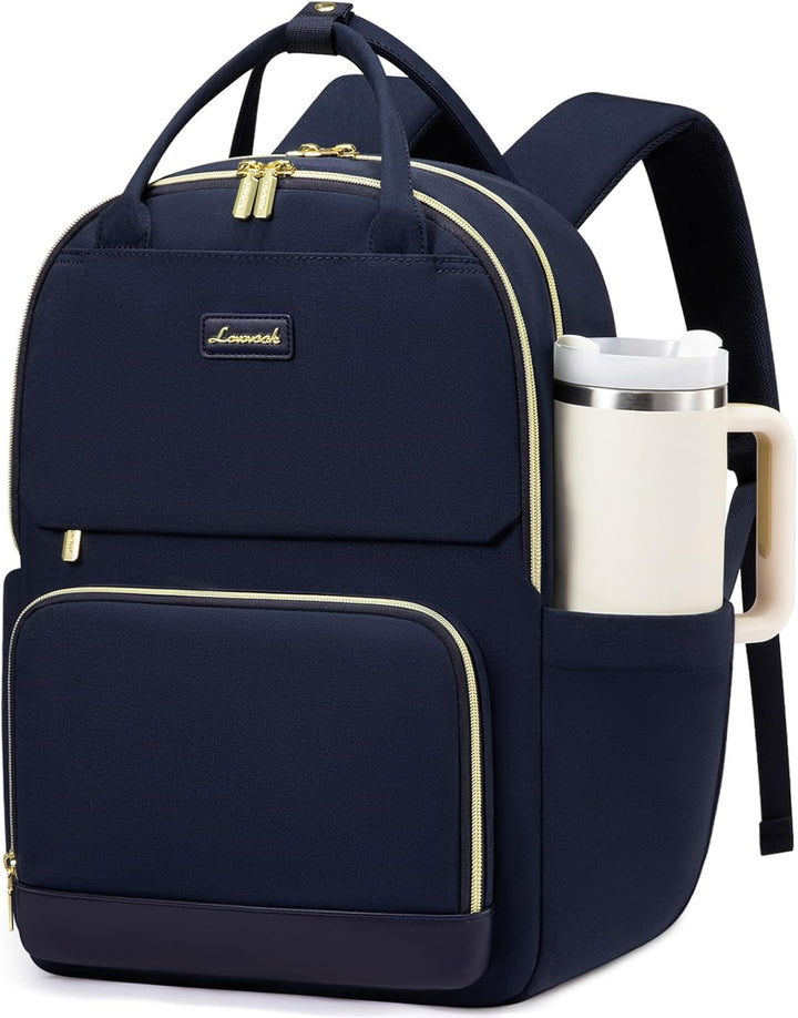 LOVEVOOK - Mochila para laptop para mujer con bolsillo gigante para...