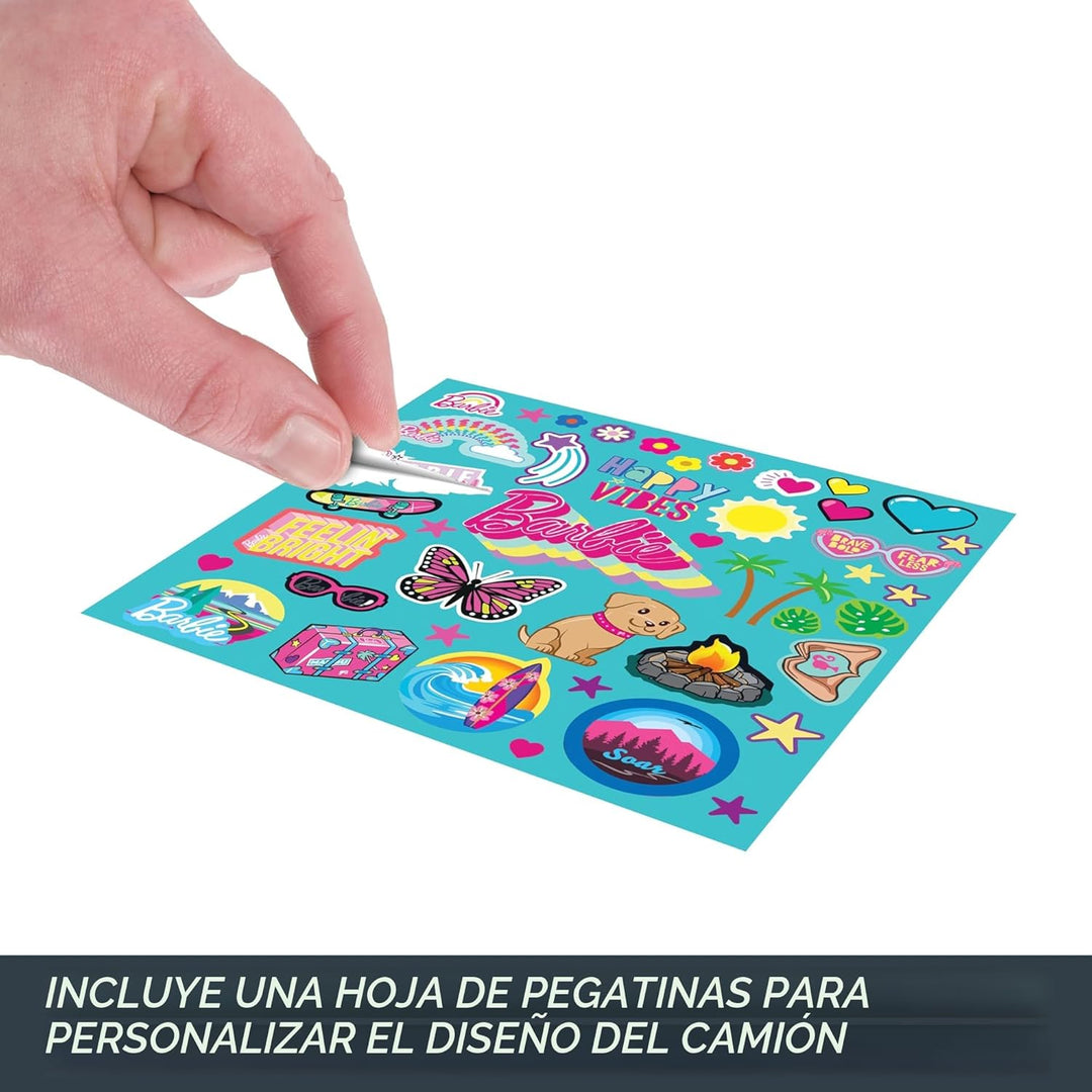 Barbie Hot Wheels RC SUV vehículo rosa con control remoto