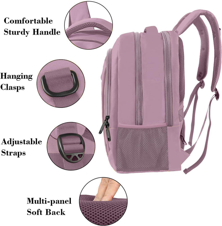 MATEIN Mochila para portátil de viaje, mochila antirrobo delgada y...