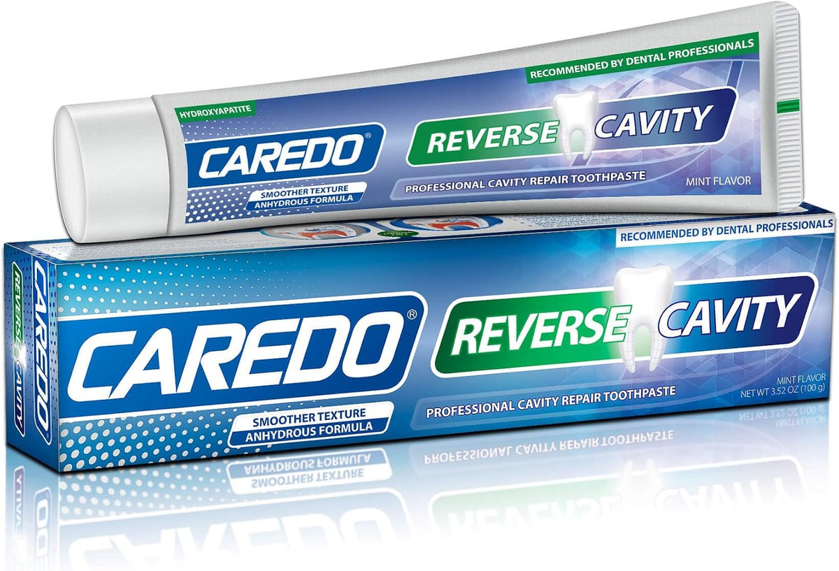 CAREDO Tratamiento de pasta de dientes para adultos, reparación de...