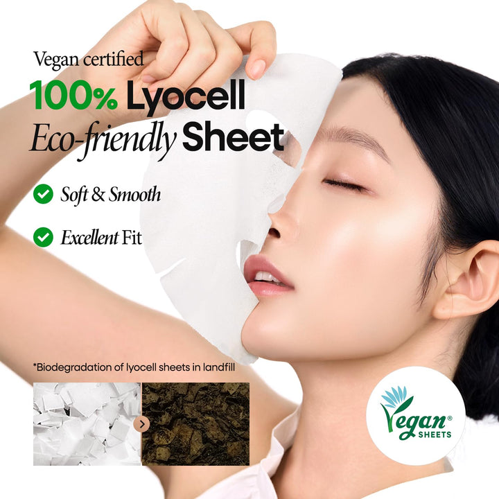 Nature Republic Cica Daily Face Mask (30 hojas veganas) Extracto de...