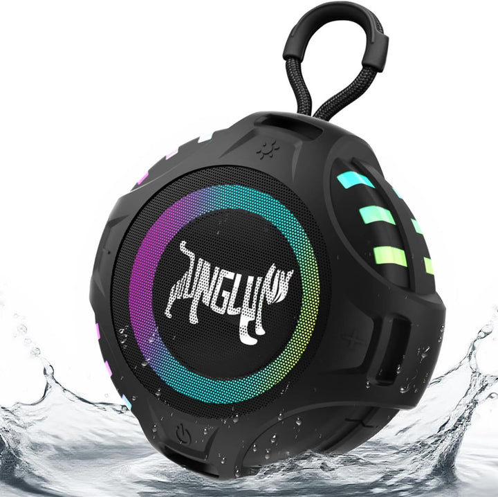Altavoz Bluetooth inalámbrico, altavoz portátil de dientes azules c...