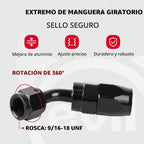 EVIL ENERGY - Juego de línea de combustible 6AN con llave ajustable 3AN-16AN, manguera trenzada de línea de combustible CPE de 6AN con kit de montaje de 20 pies