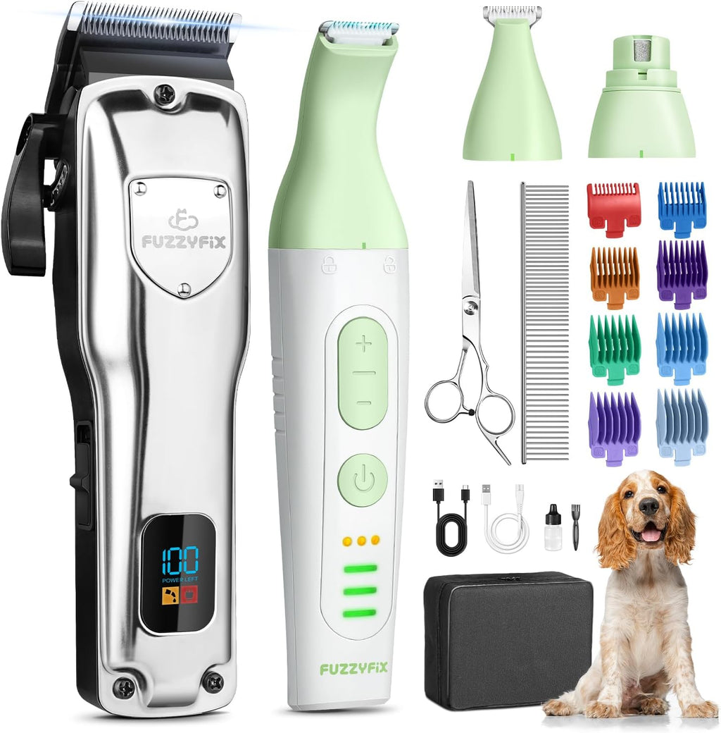 Kit de aseo para perros, cortaúñas para perros para aseo para
