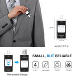 Unidad flash para iPhone 256GB, 4 en 1 USB tipo C, memoria USB tipo...