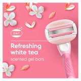 Gillette Venus ComfortGlide White Tea 4 unidades, con Gillette Venu...