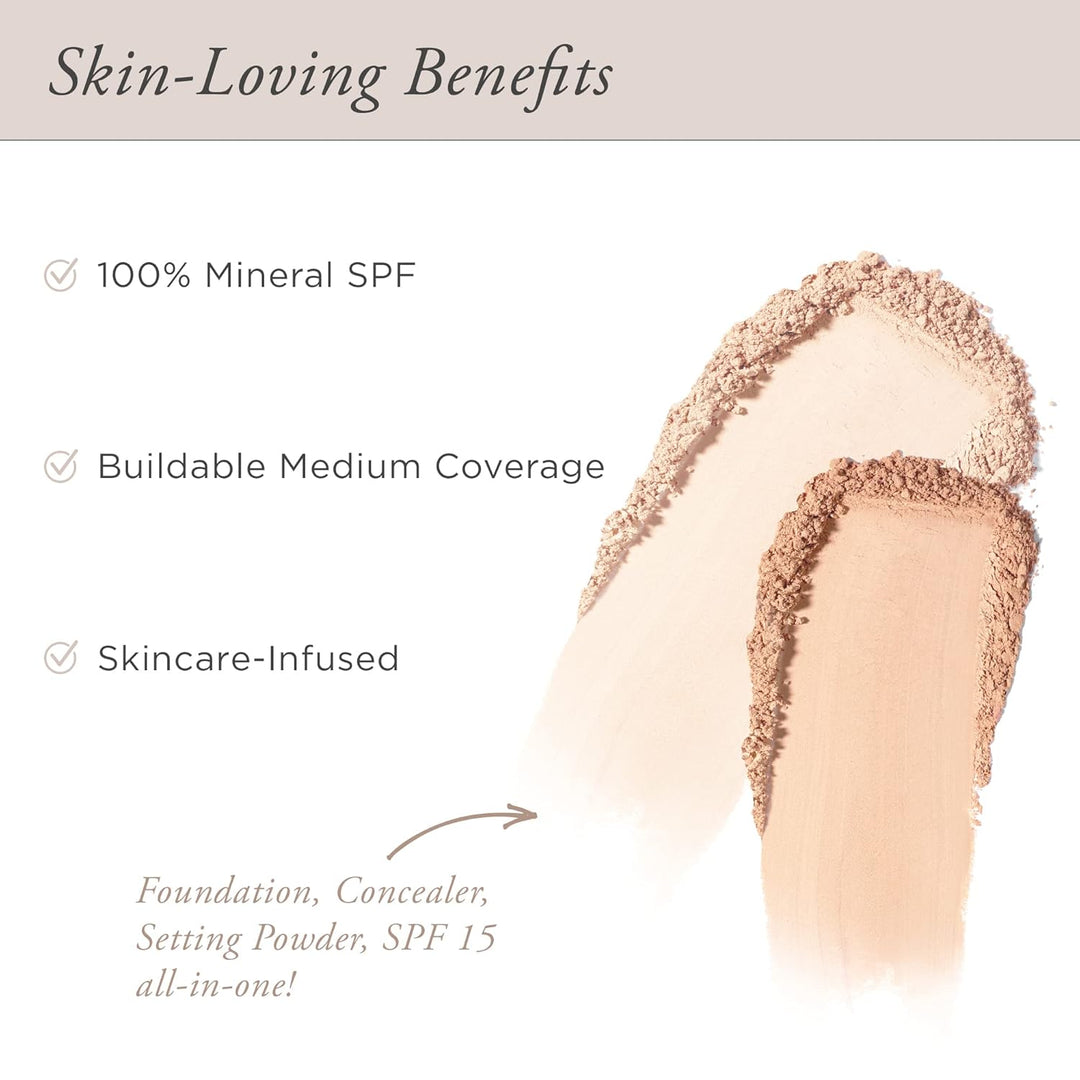 PÜR MINERALS Base de Maquillaje Mineral Prensada 4 en 1 en Polvo co...