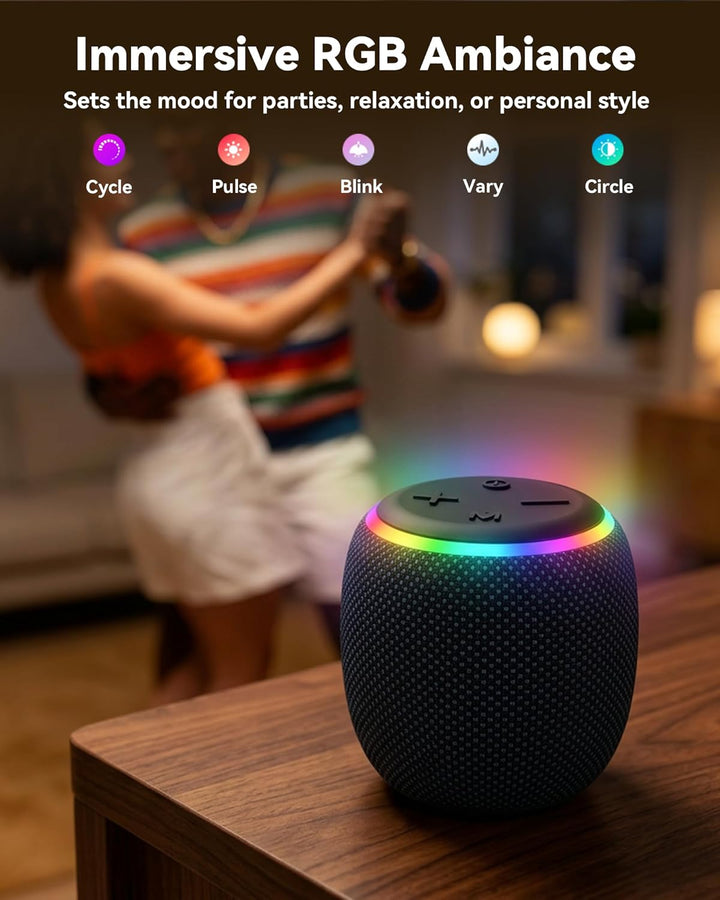 BassBloom Room 3 Altavoz Bluetooth portátil, IPX6 impermeable, empa...