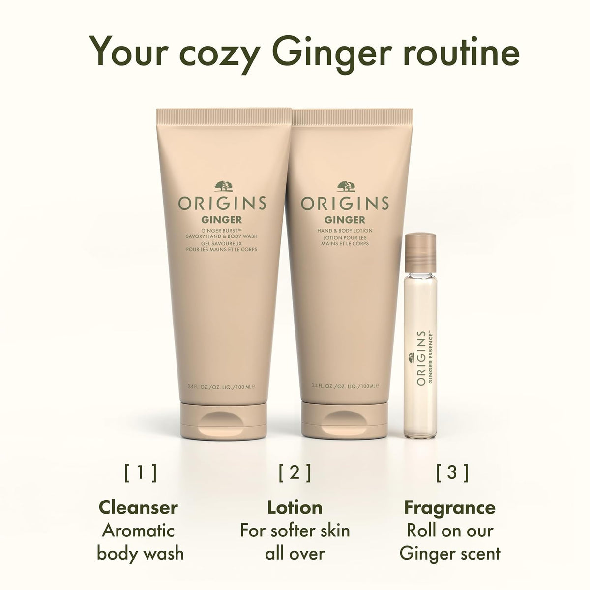 Origins Set de regalo de cuidado corporal Cozy Up To Ginger