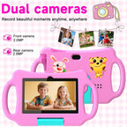 Vyrolina - Tableta infantil de 7 pulgadas, 4 GB de RAM, 32 GB de memoria, Rosa