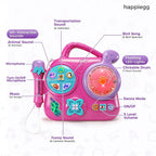 Máquina de karaoke para niños con micrófono, reproductor de música