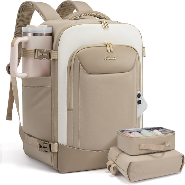 LOVEVOOK Mochila de viaje de 50L para mujeres y hombres, mochila gr...
