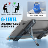 werfami Soporte para laptop con estación de acoplamiento plegable p...