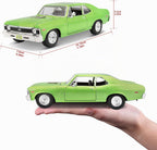 Maisto 1:24 Escala 1970 Chevrolet Nova SS Vehículo fundido a presión (los colores pueden variar), verde