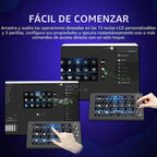 Cubierta de controlador de transmisión para trabajo de PC