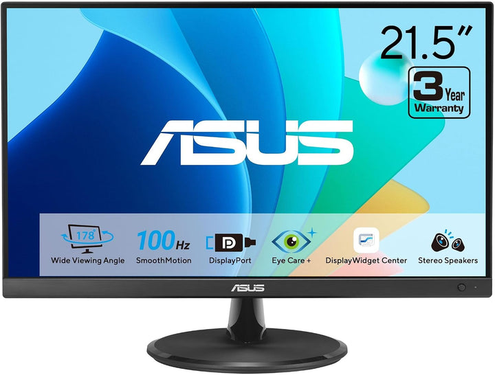 ASUS Monitor de cuidado ocular de 22" (VP229QF) - 100Hz, IPS, F...