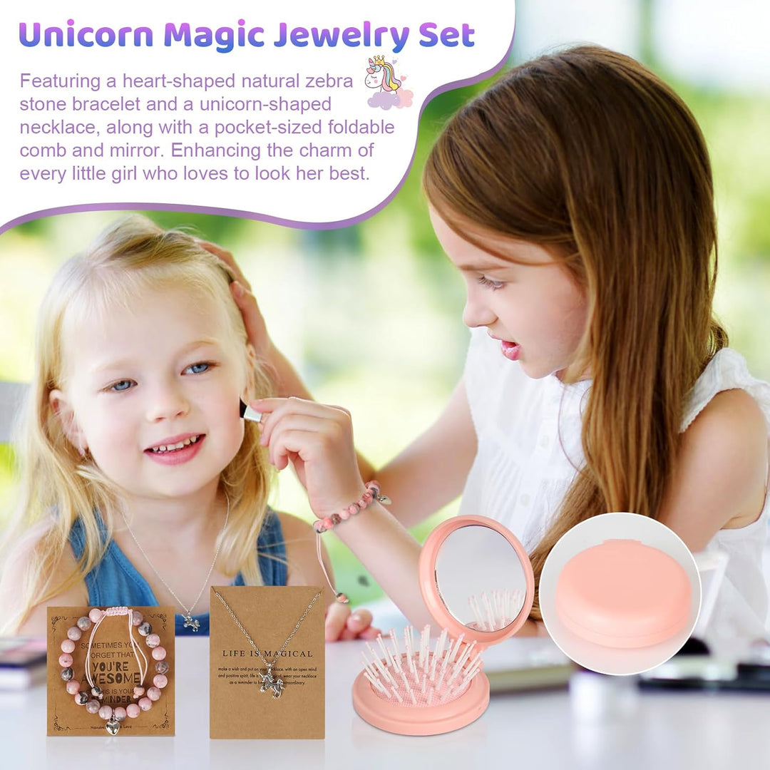 Jenria Regalo de unicornio para niñas, regalos de cumpleaños para n...