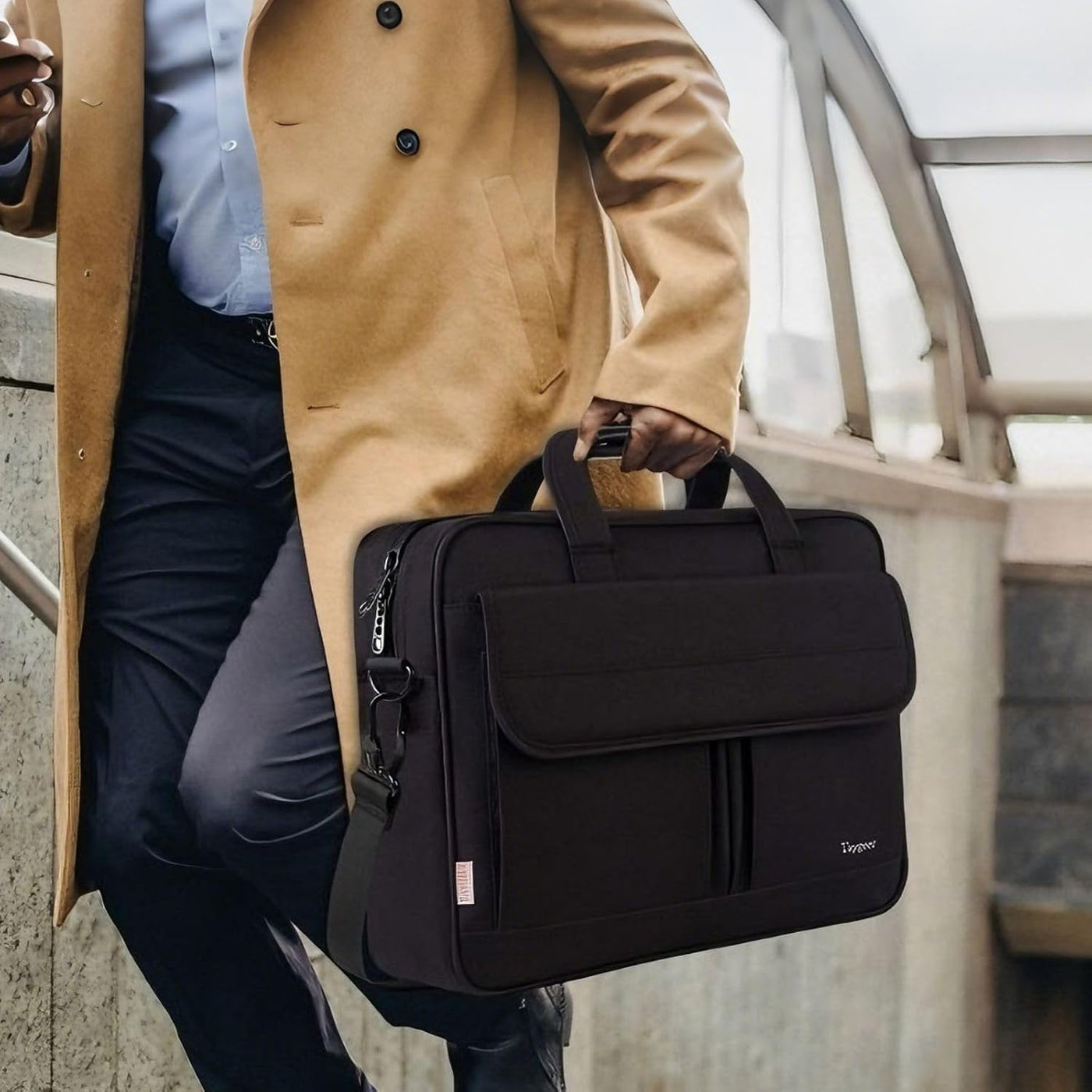 Taygeer - Bolsa para laptop de 17 pulgadas, maletín para computador...