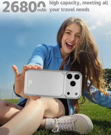 ZIKIHAA Banco de energía magnético de 26800 mAh para cargador portá...