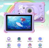 Tablet infantil de 7 pulgadas para niños pequeños, Android 12, 4 GB...