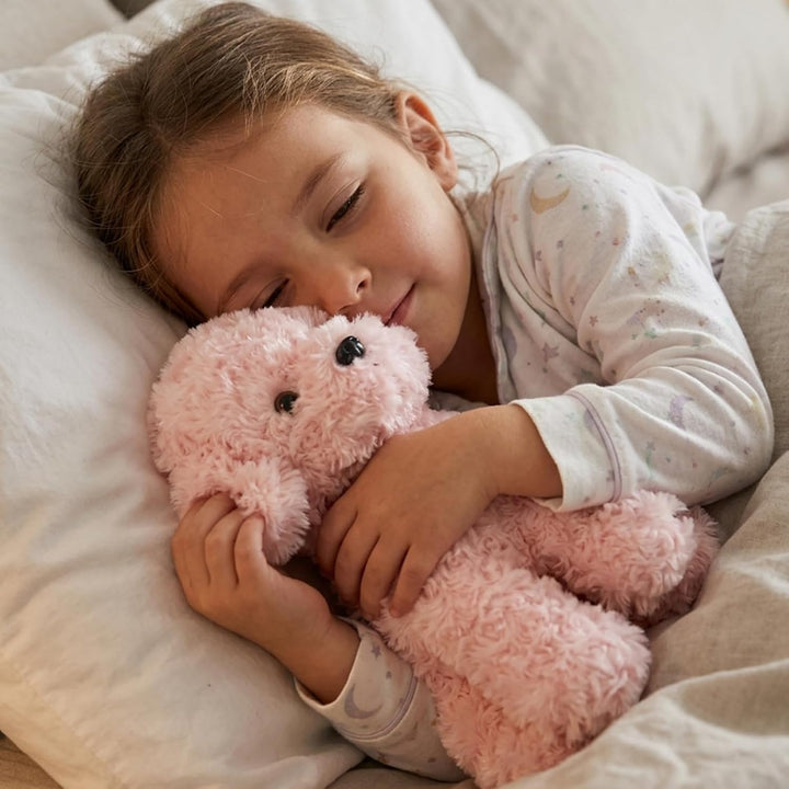 WEIGEDU Animales de Peluche de Perrito Rosa Juguetes de Peluche, Ca...