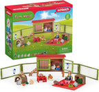 Schleich Farm World - 29Pz Picnic Con Little Pets - Niños 3+ | 72160