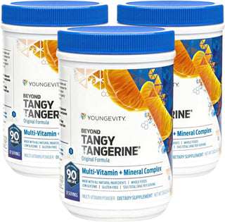 Youngevity Beyond Tangerine T.V. - Paquete de 3 unidades, naranja p...