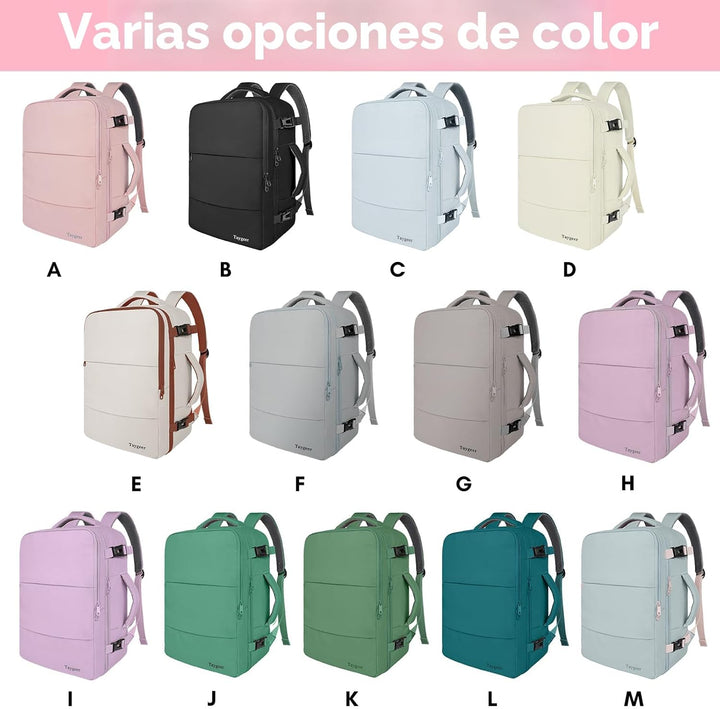 Taygeer - Mochila para laptop para mujeres, mochila de viaje grande...