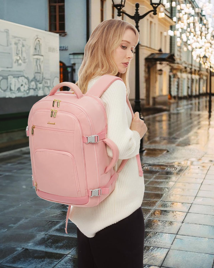 LOVEVOOK Mochila de viaje para mujer, mochila de transporte de 40 l...