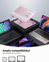 Lamicall - Soporte ajustable para laptop, soporte portátil plegable...