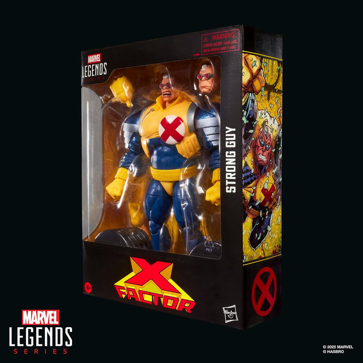 Marvel Legends Series Strong Guy, X-Factor Comics Figura de acción...
