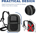 Apollo Walker - Mochila portadora para gatos, marco de soporte