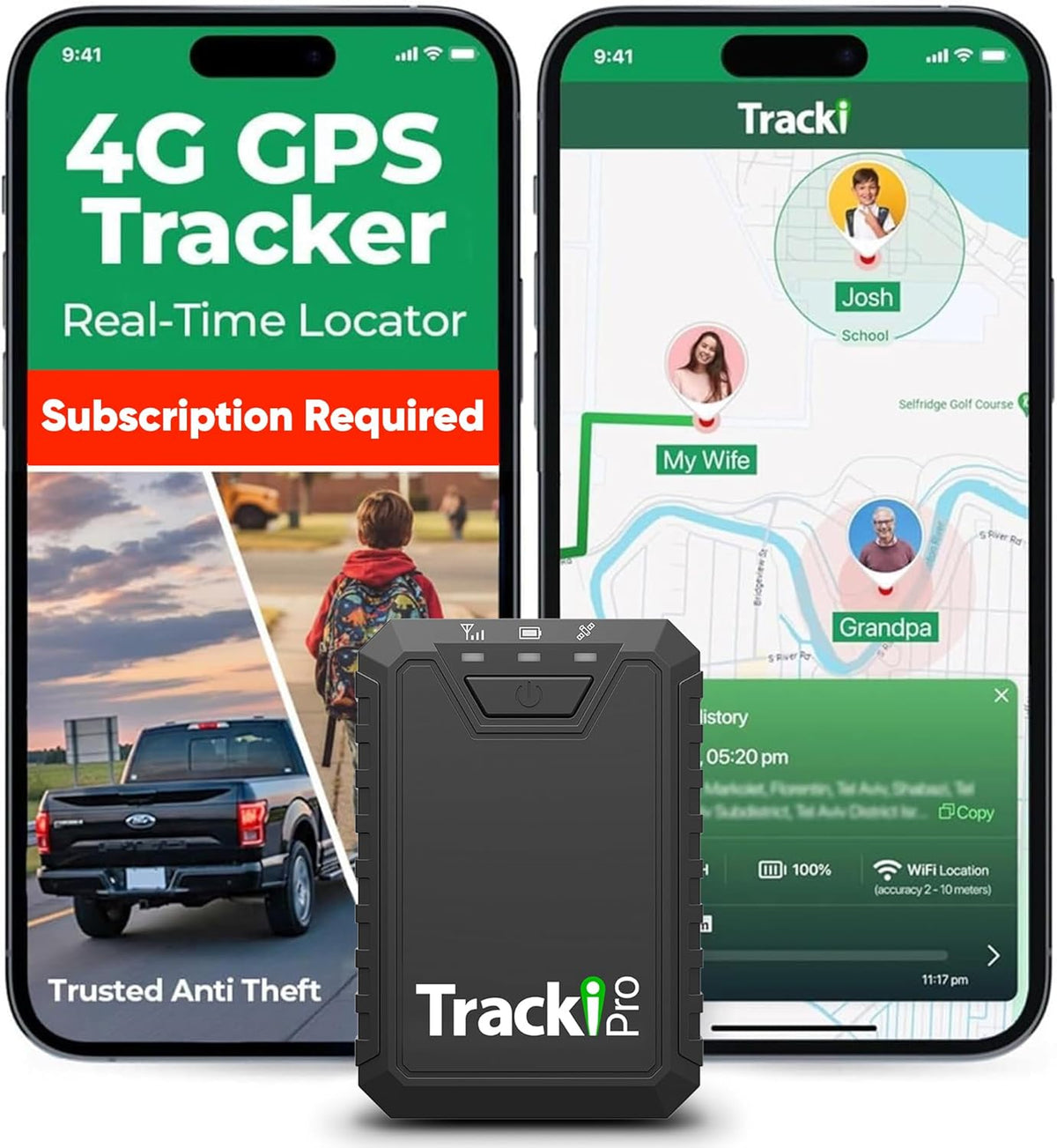 Rastreador GPS Pro Tracki para vehículos Localizador de