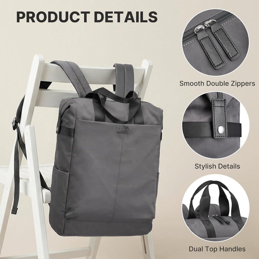 G4Free Mochila para laptop de 15.6 pulgadas para hombres y mujeres,...
