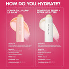 BUXOM Bálsamo labial Power-Full Plumping, bálsamo labial tintado, h...