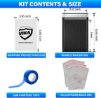VIKA Kit de envío de tarjetas coleccionables - Suministros completos de