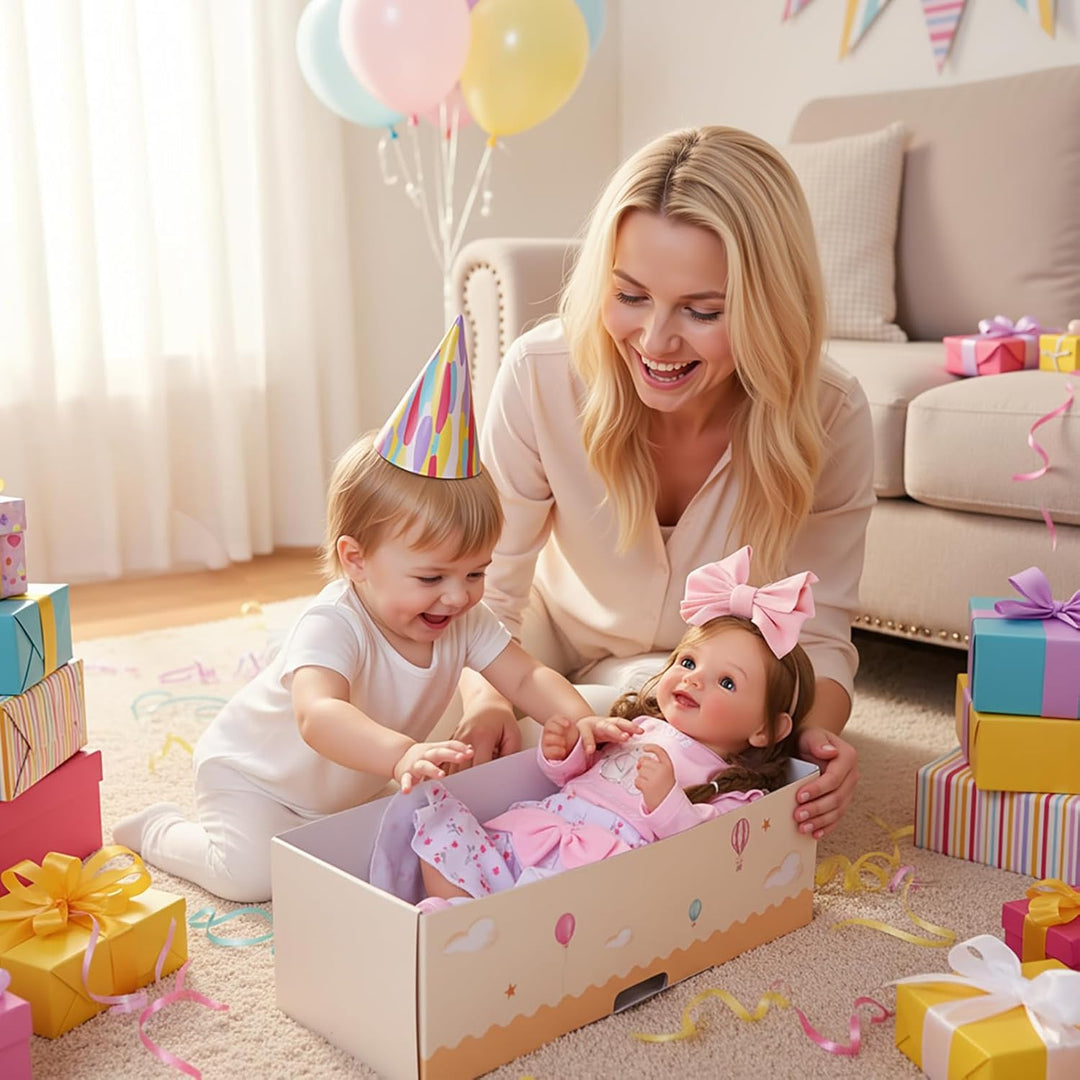 BABESIDE Muñeca de bebé realista Reborn para niñas, muñeca infantil...