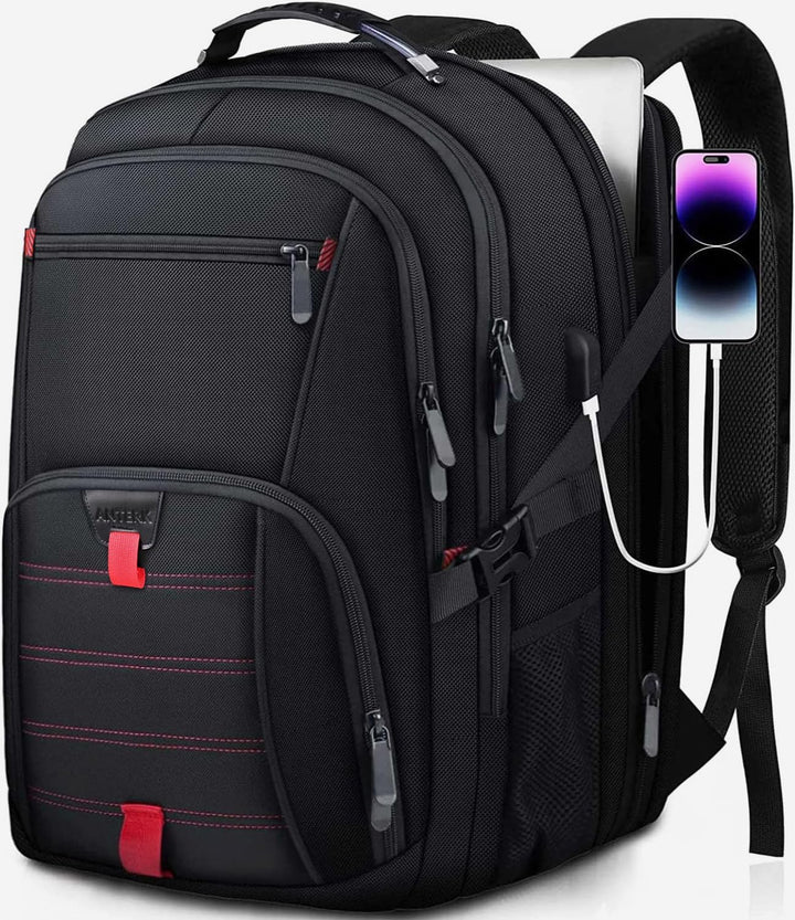 Mochila extra grande de viaje para portátil ANTERK, de 17.3 pulgada...