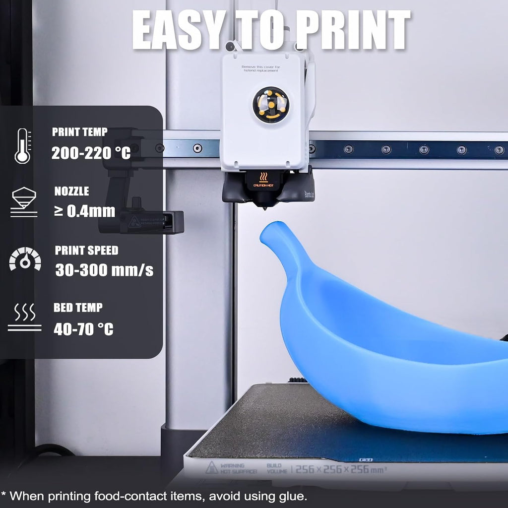 OVV3D Filamento PLA seguro para alimentos de 0.069 pulgadas (0.069...