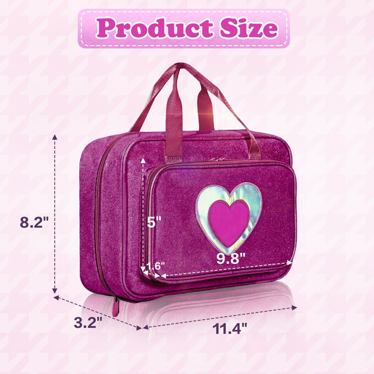 LININYHAO Estuche de transporte compatible con muñecas Barbie de 12...
