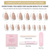 Glamnetic x GLAMZILLA - NOT YOUR CINDER-ELLA | Uñas postizas cortas...