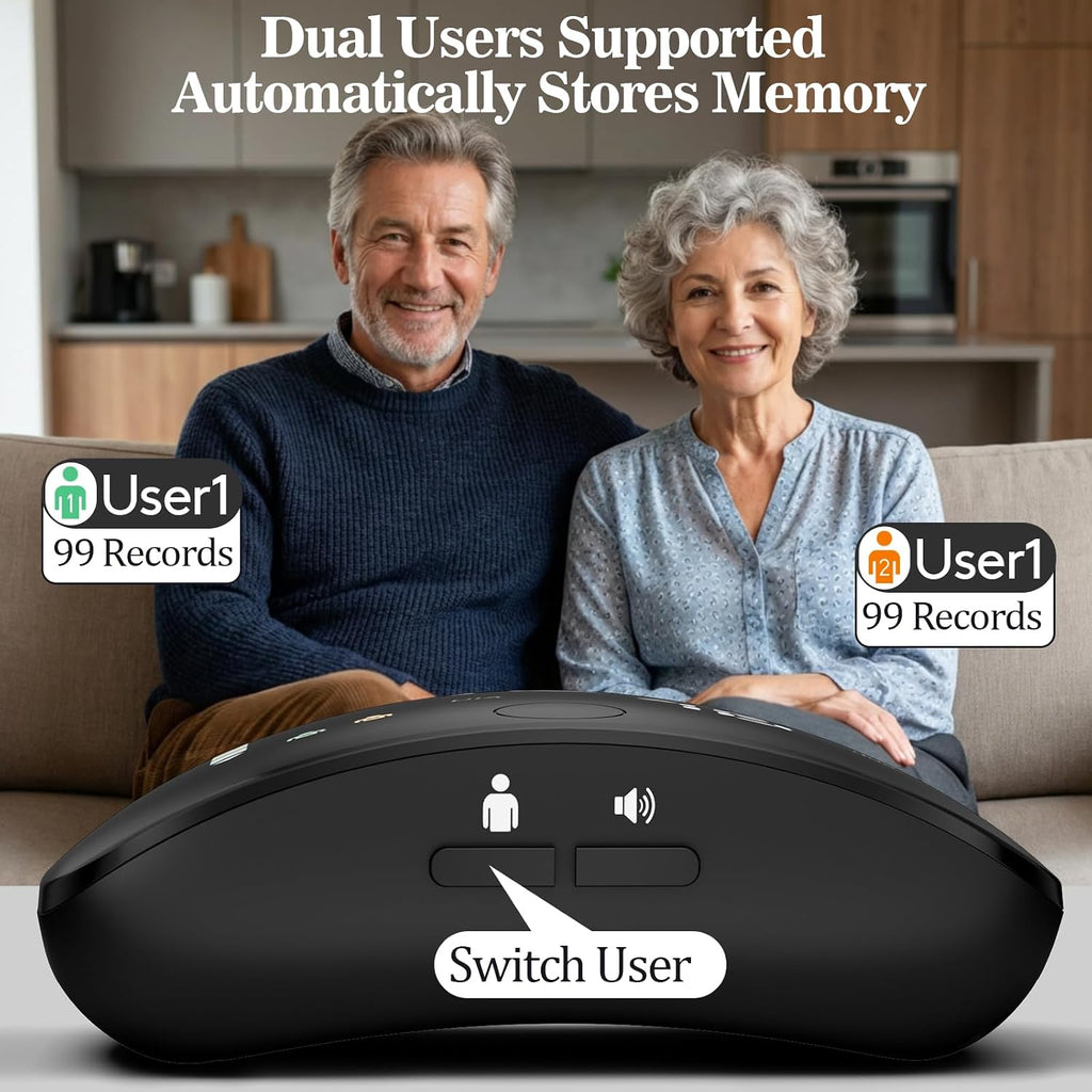 Monitor de presión arterial de muñeca para uso doméstico - Memoria de