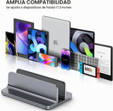 YICOSUN Soporte vertical de aluminio para laptop para escritorio, b...