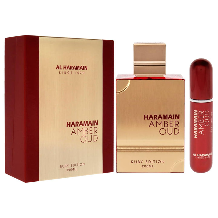Al Haramain Amber Oud Ruby Edition Eau De Parfum Spray para Unisex,...