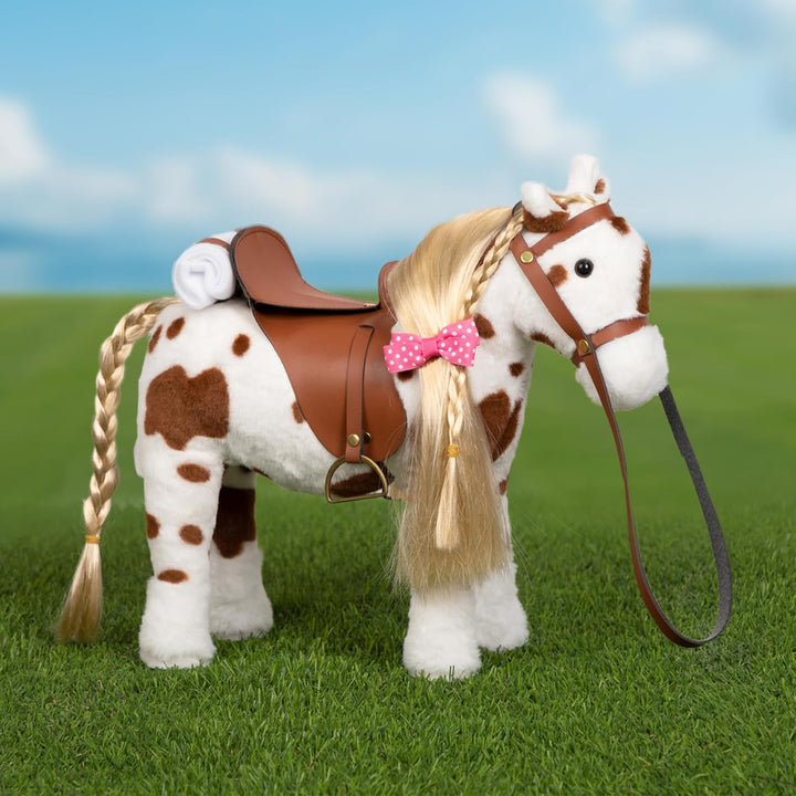 HollyHOME Appaloosa Caballo de Peluche Bonito Poni Juguete de Peluc...