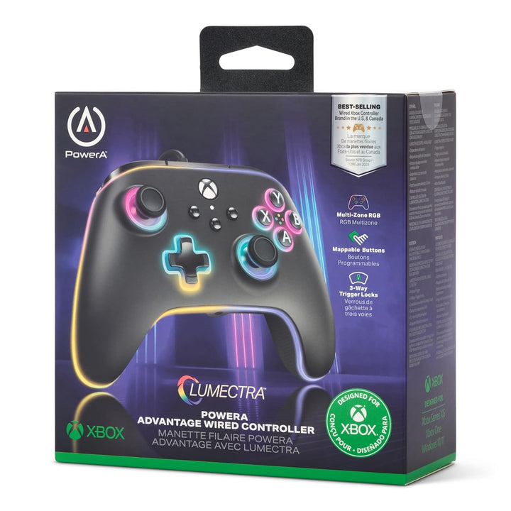 PowerA Advantage Wired Controller for Xbox Series X|S with Lumectra...