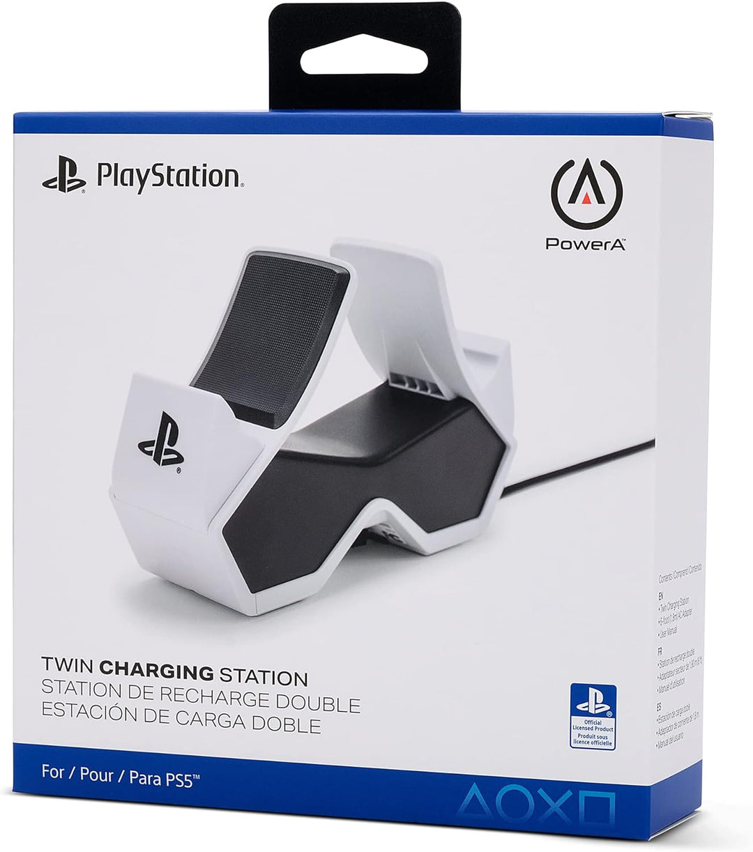 PowerA Twin Charging Station for Dualsense Wireless Controllers, Du...