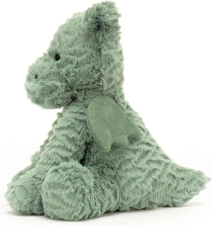 Jellycat Fuddlewuddle Dragón de peluche, 9 pulgadas, juguete de pel...