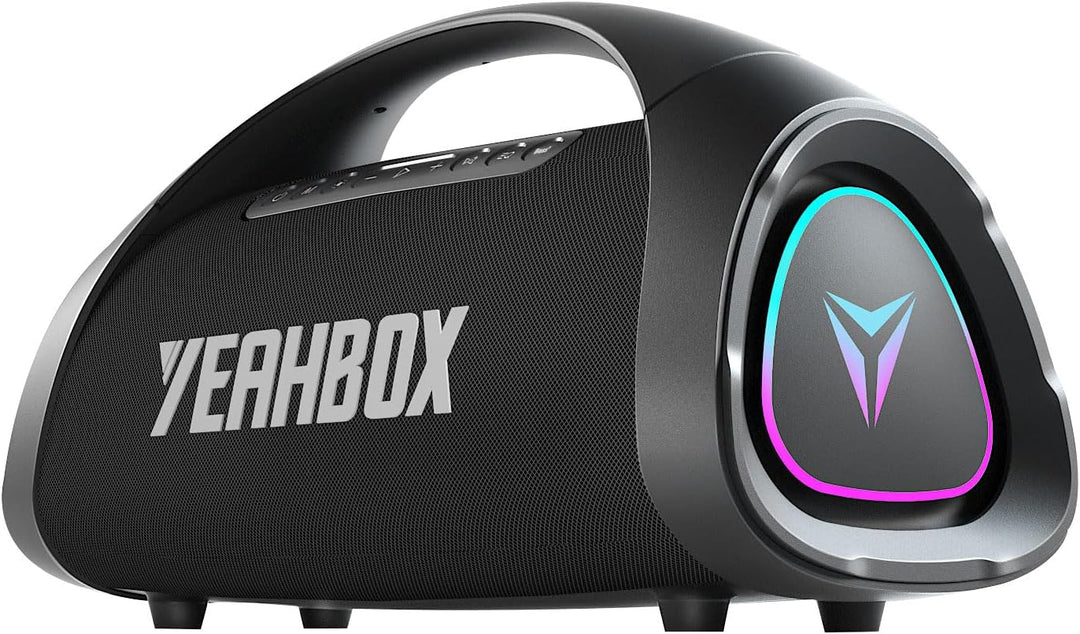 YEAHBOX Sonic Boom MAX 300W Max Altavoz Bluetooth Grande Portátil c...
