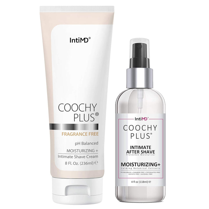 IntiMD Coochy Plus - Kit completo de afeitado íntimo, fórmula antio...